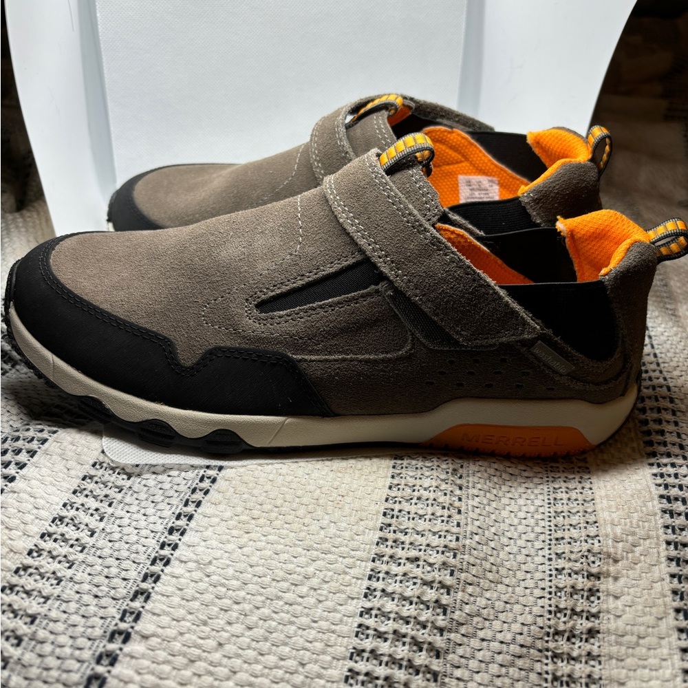 Merrell Free Roam Jungle Moc Moccasin Gunsmoke Shoes Sz 7M/UK 6/EUR 38M NWB